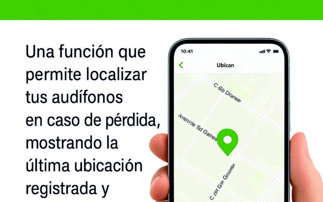 🆕 Encuentra tus audífonos con myPhonak app